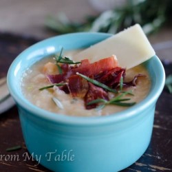 white bean soup if table