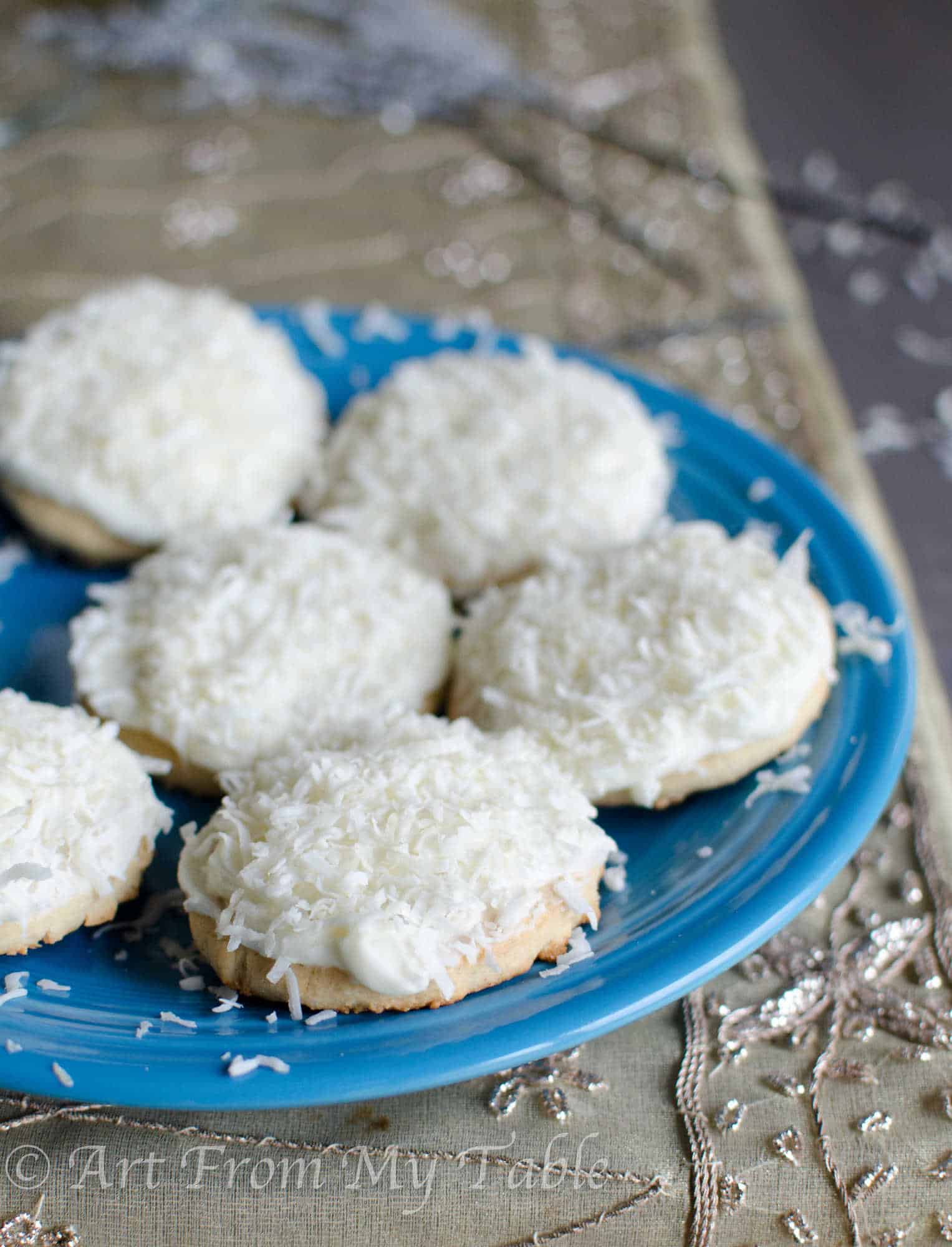 Snowball Coconut Cookies