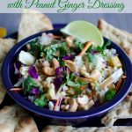 rice salad peanut ginger dressing
