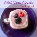 triple berry smoothie