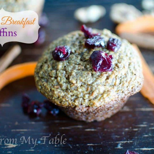 Bran Flax Muffins {healthy start} Art From My Table