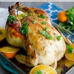 easy roasted chicken