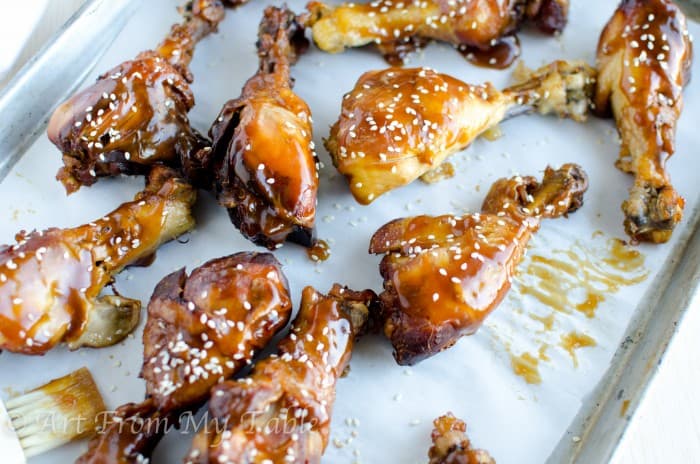slow cooker sesame chicken drumsticks