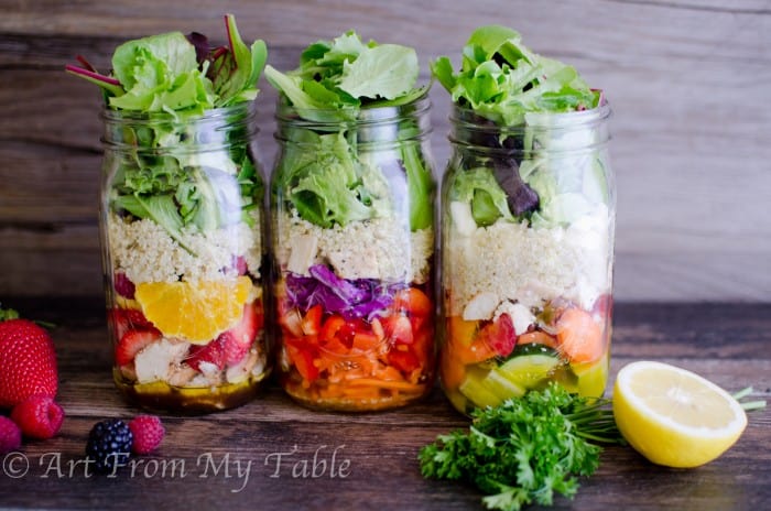 Mason Jar Quinoa Salad Recipes
