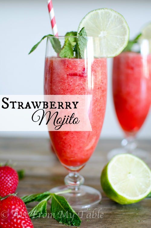 Strawberry Mojito Mocktail