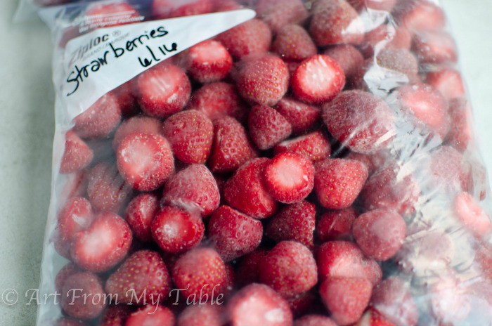 Image result for freezing strawberries