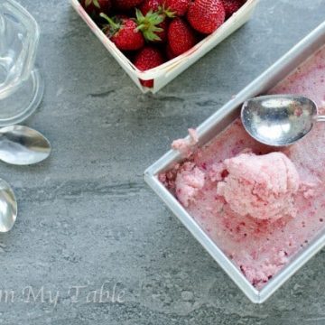 no churn dairy free strawberry banana ice cream