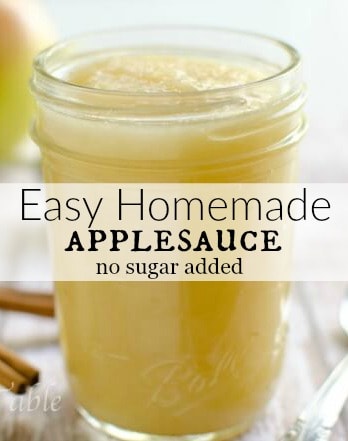 There is just nothing like a fresh apple from the orchard! Make Easy Homemade Applesuace Today! You'll never buy jarred again.  This applesauce recipe is sugar free! It's so sweet naturally, the secret is in the apple. #artfrommytable #applesauce #fromscratch #applesaucerecipe #homemadeapplesauce #easyapplesauce #nosugaradded #3stepapplesauce #sugarfreeapplesauce #unsweetenedapplesauce via @artfrommytable