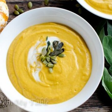 smoky pumpkin soup