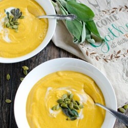 smoky pumpkin soup