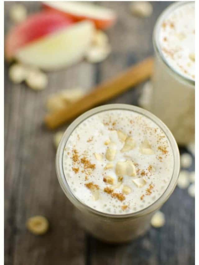 HEALTHY APPLE PIE SMOOTHIE STORY