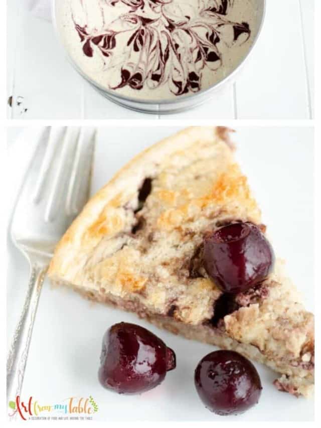 BLACK CHERRY BREAKFAST CAKE STORY