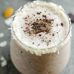 healthy almond milk smoothie