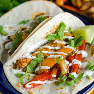 Sheet Pan Chicken Fajitas