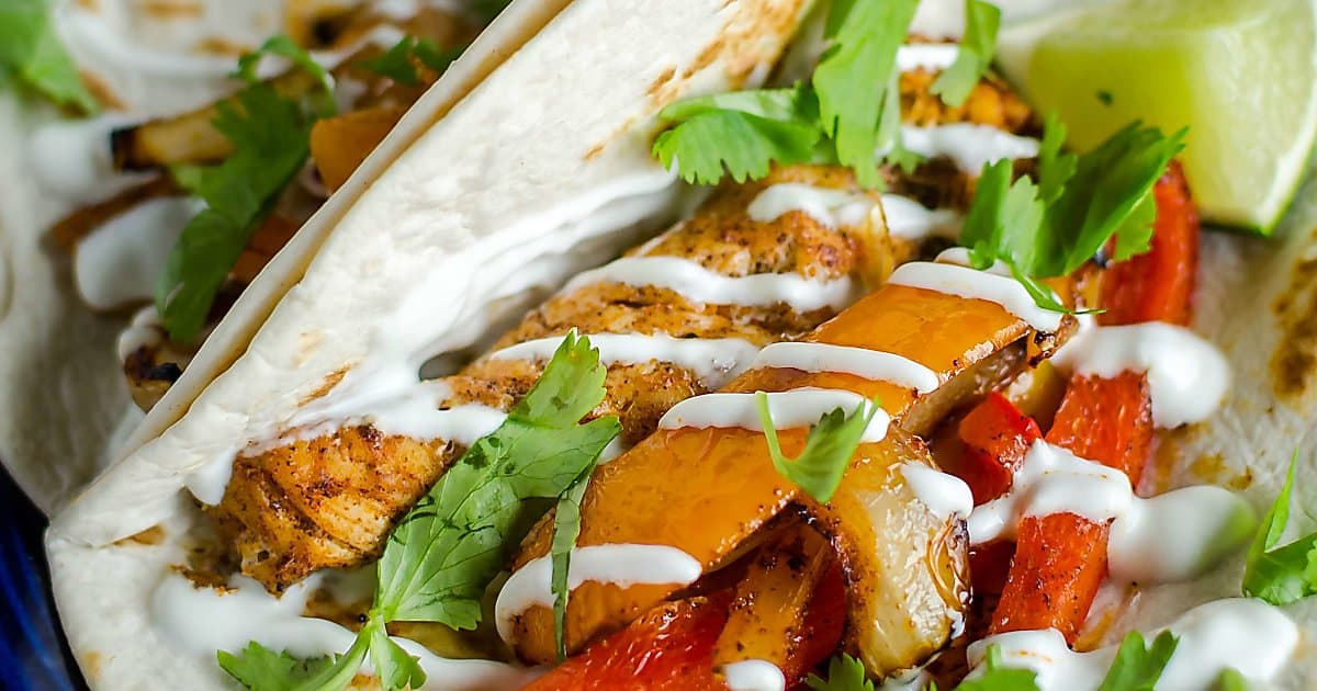 Sheet Pan Chicken Fajitas | Art From My Table