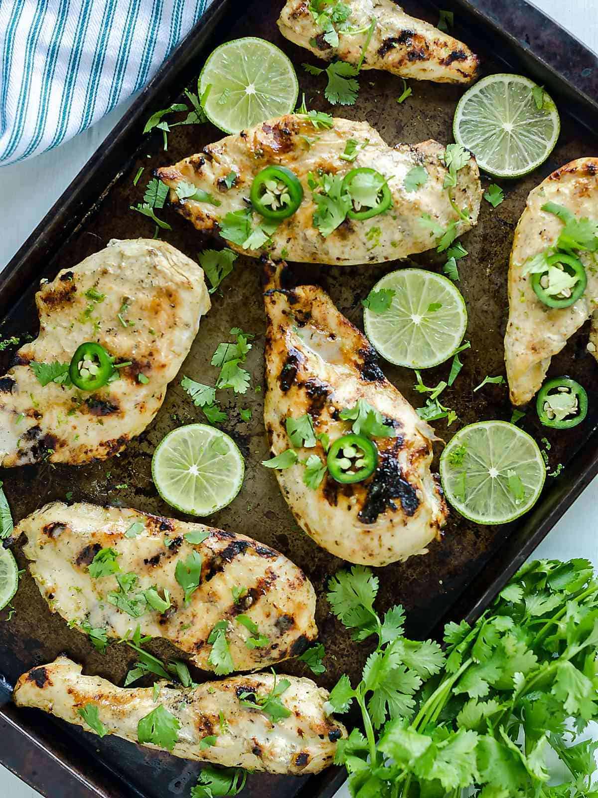 Coconut Lime Grilled Chicken Story