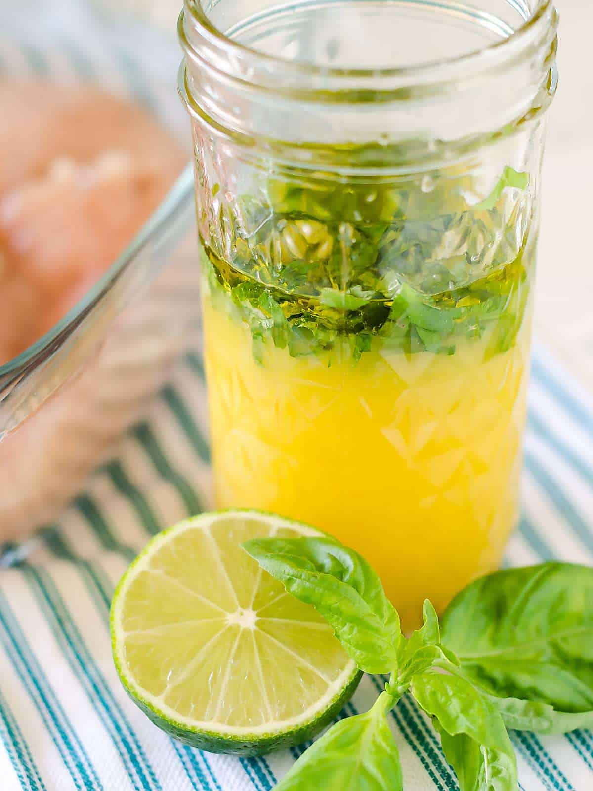citrus chicken marinade with fresh basil