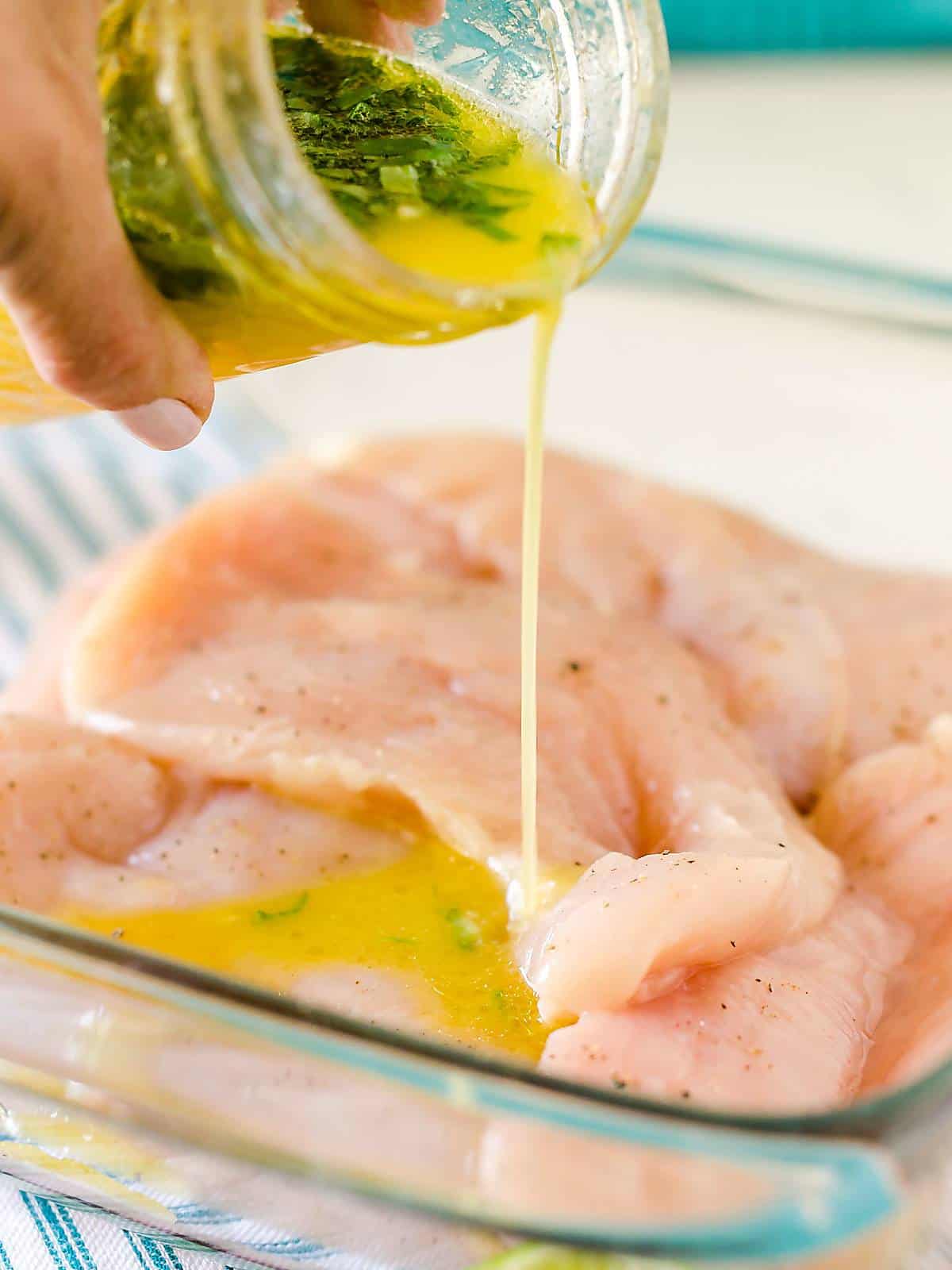 citrus basil marinade