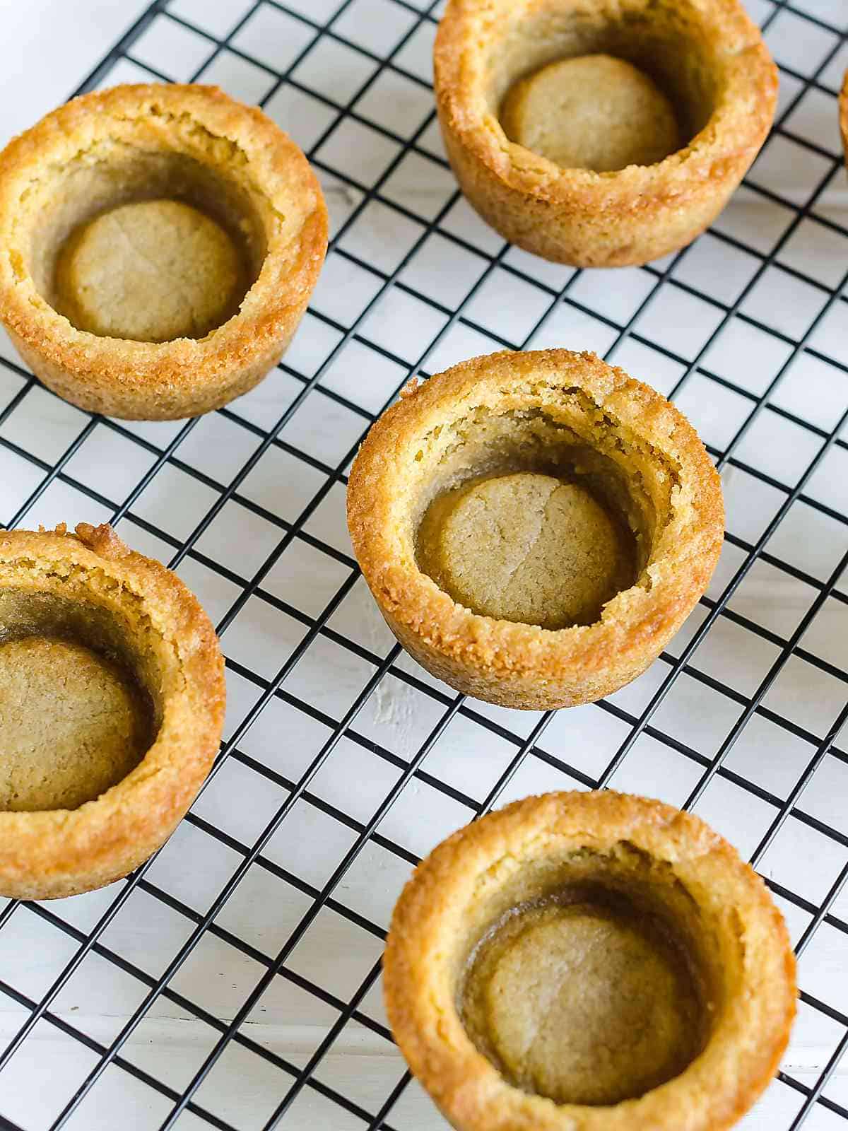 homemade cookie cups
