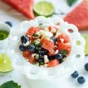 watermelon feta cheese salad