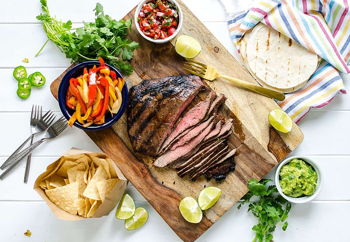 Grilled Steak Fajitas