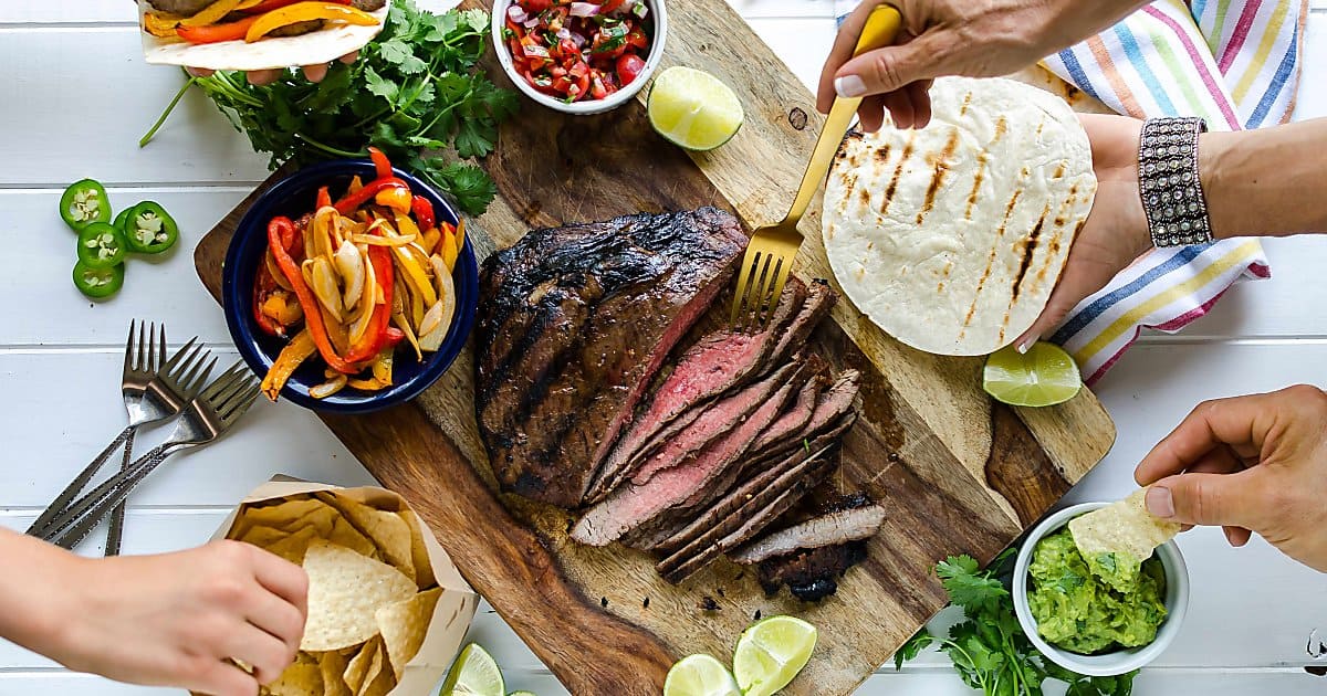 easy steak fajitas recipe
