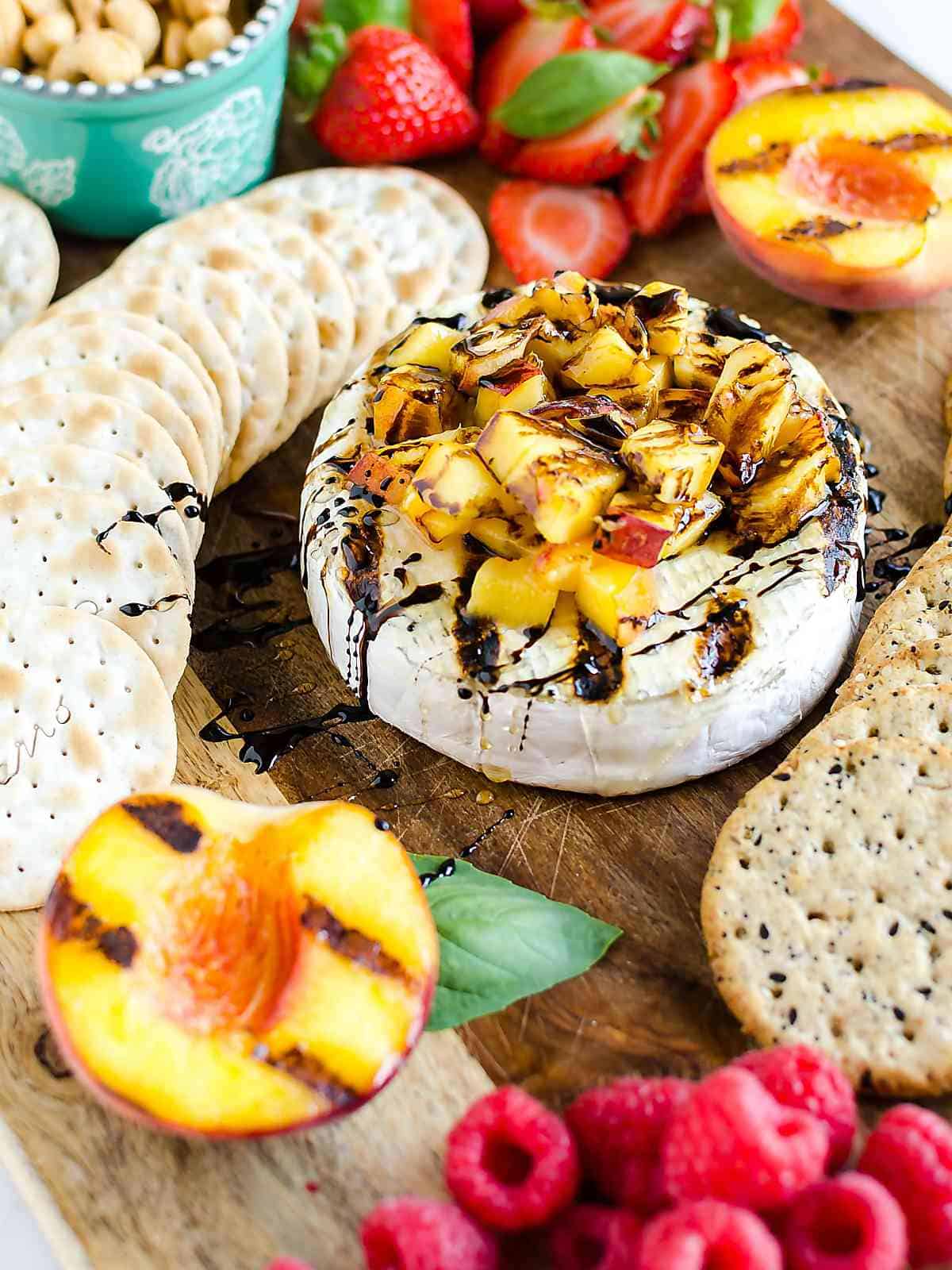 how to grill brie