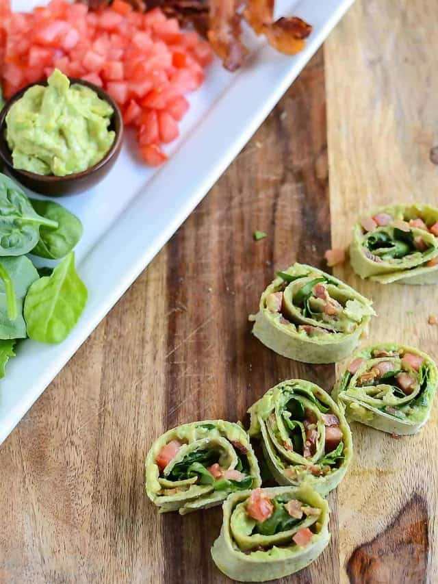 AVOCADO BLT PINWHEELS STORY