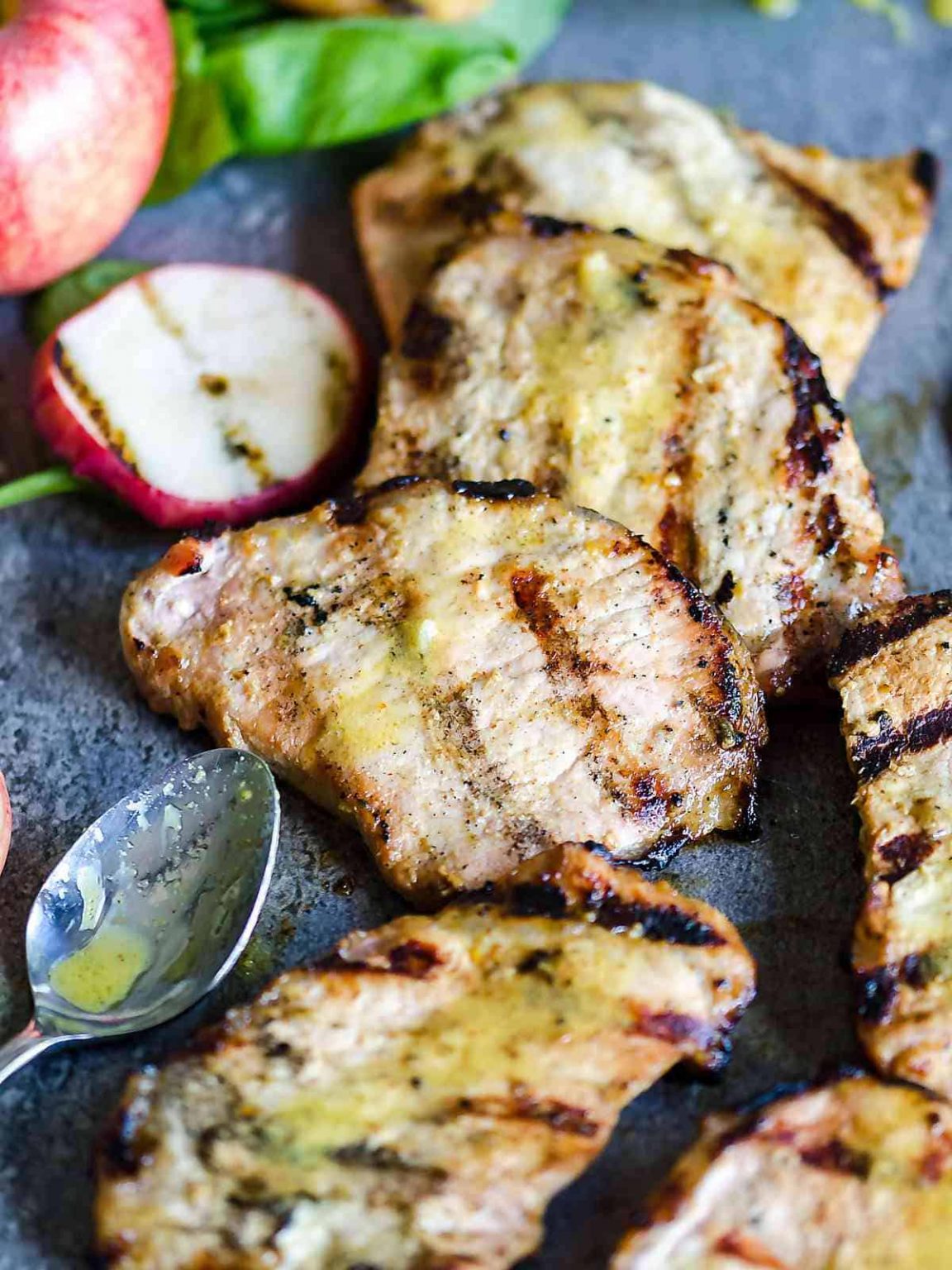 Grilled Apple Cider Pork Chops Fall Food is the Best Food