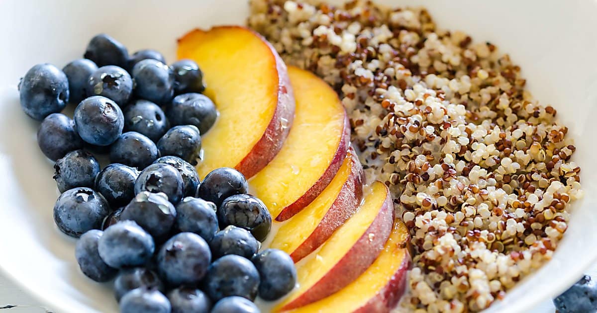 Quinoa and Fruit Breakfast Bowls Art From My Table