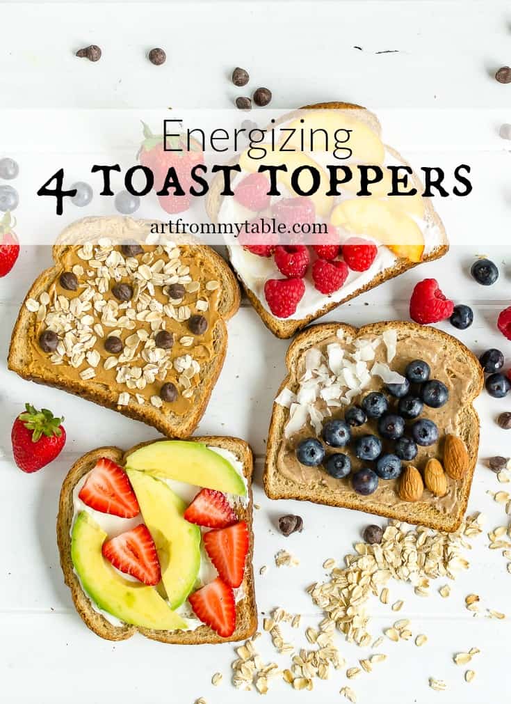 Get a healthy and tasty start to your morning with these energy boosting breakfast toast ideas. They'll leave you feeling satisfied and energized. #toastforall #breakfast #summer #freshberries #toast via @artfrommytable
