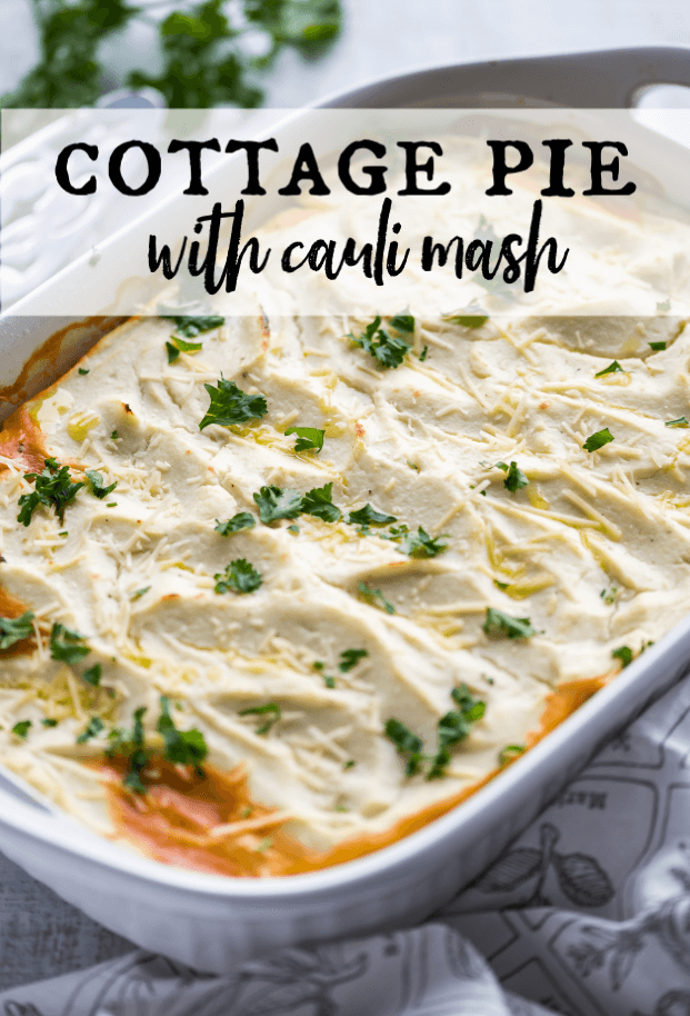 You will never know this is low carb because it tastes like pure comfort! We've put a healthy spin on this classic cottage pie recipe, using a leaner meat, fresh veggies and herbs, and we've loaded it up with flavor. If low carb or keto is your thing, you'll love this! via @artfrommytable