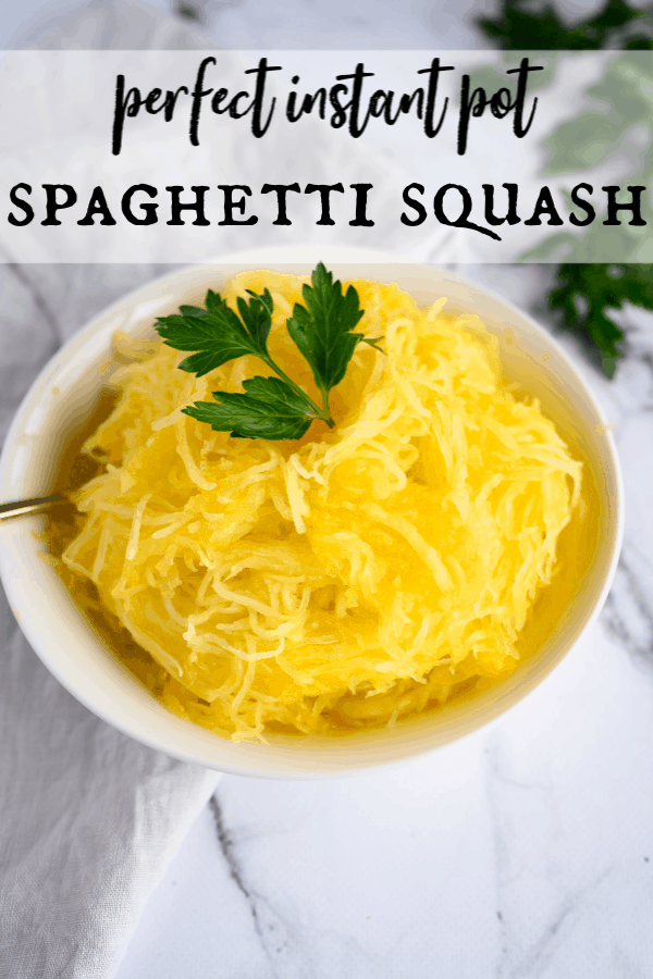 Amazing Instant Pot Spaghetti Squash - Art From My Table