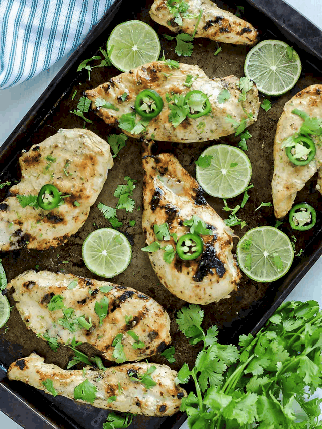 COCONUT LIME GRILLED CHICKEN STORY