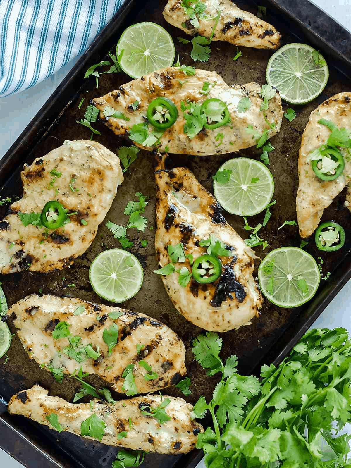 COCONUT LIME GRILLED CHICKEN STORY