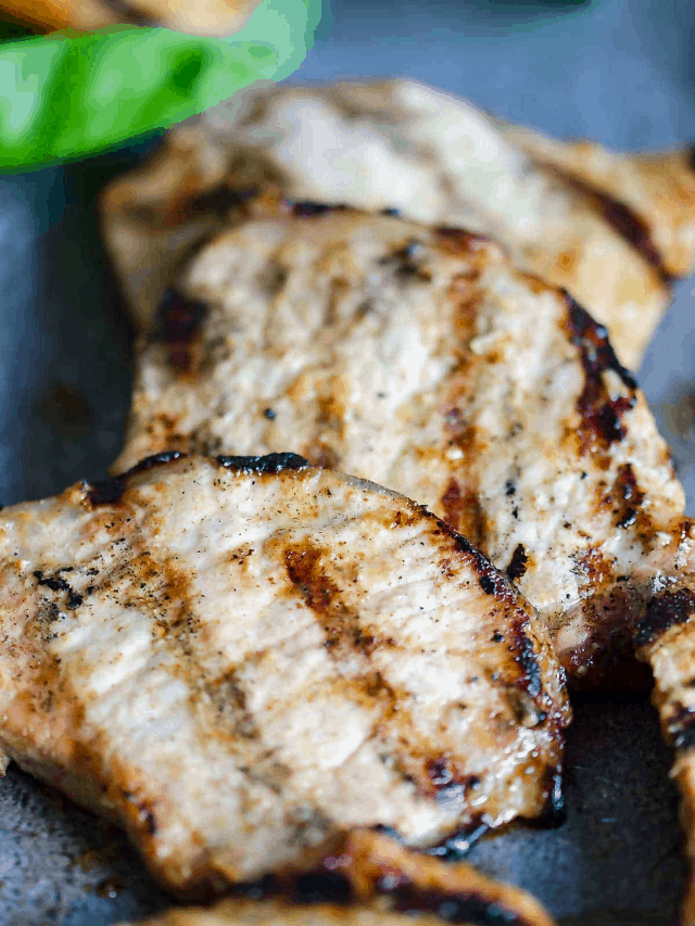 APPLE CIDER PORK CHOPS STORY