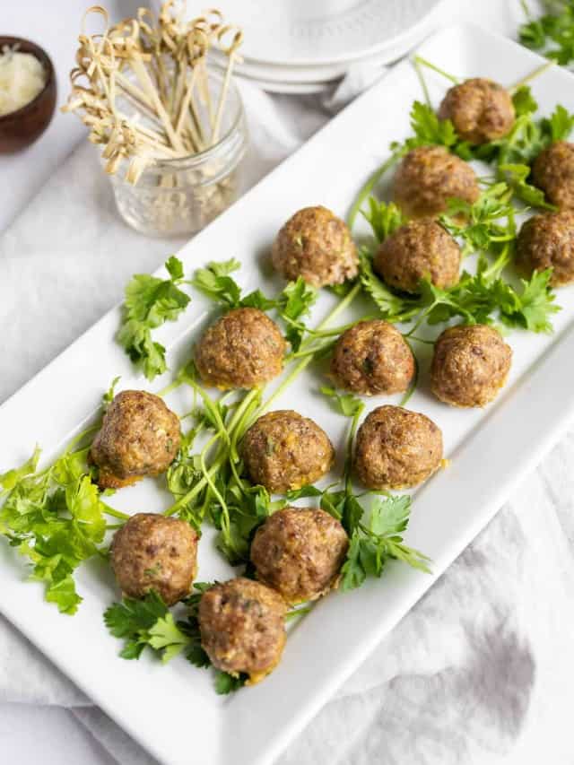 OVEN BAKED MEATBALLS STORY
