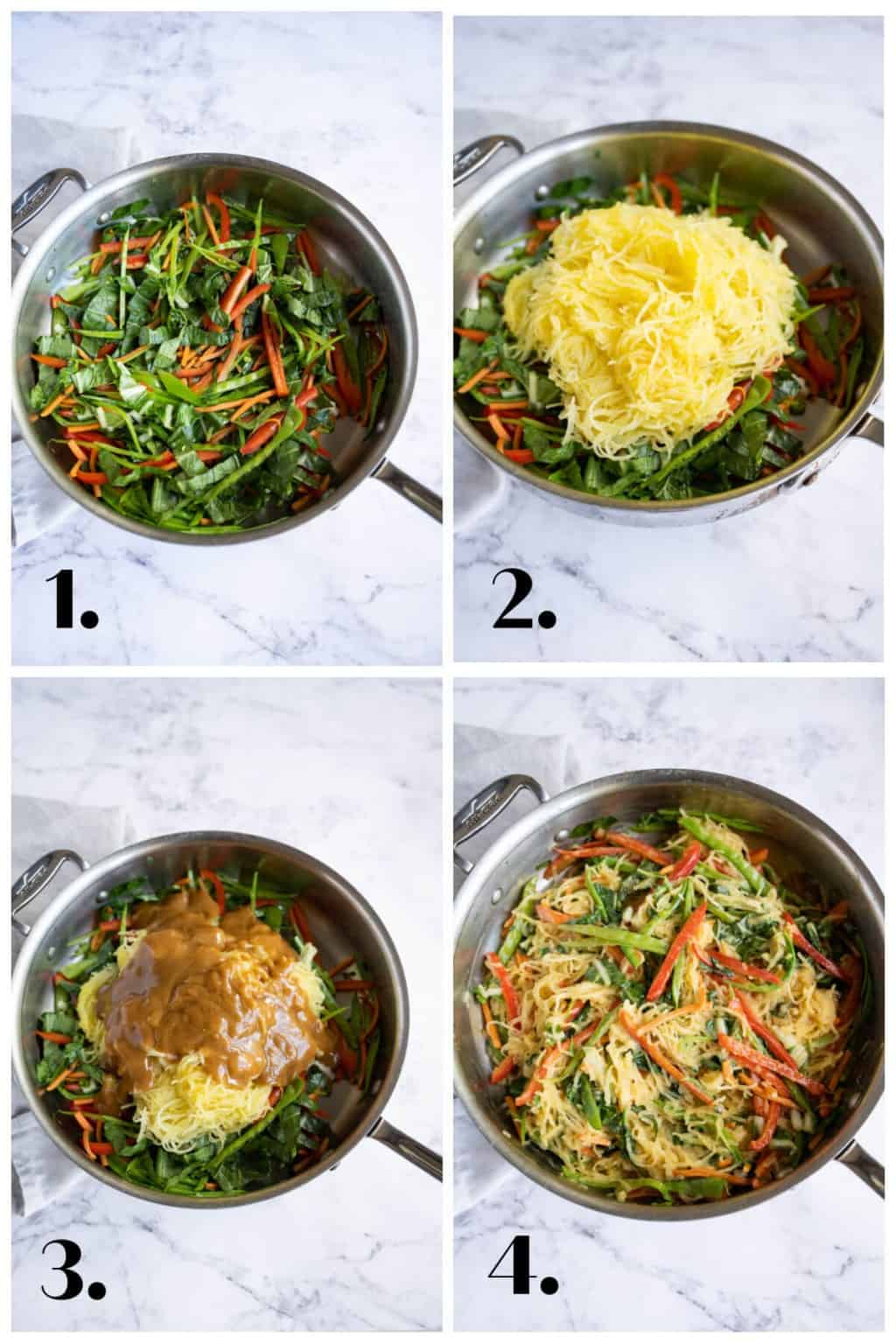 Asian Spaghetti Squash recipe Art From My Table