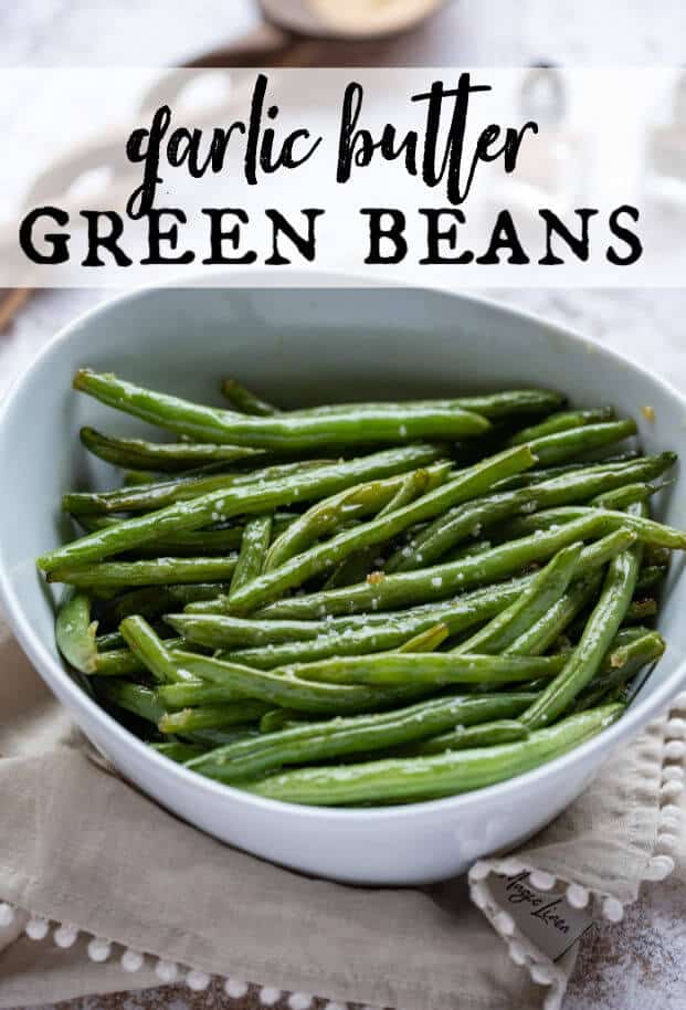 Savory garlic-butter and a touch of sweet brown sugar- caramelized and roasted perfectly- make this Garlic Roasted Green Beans side dish a healthy and delicious compliment to any meal! 
 via @artfrommytable