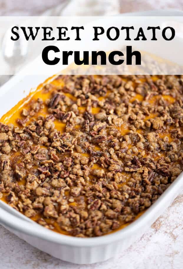 With a soft, bubbling inside, and a crunchy pecan outside, Whipped Sweet Potato Casserole with Praline Topping is a wowing addition to any holiday or turkey dinner. 
 via @artfrommytable