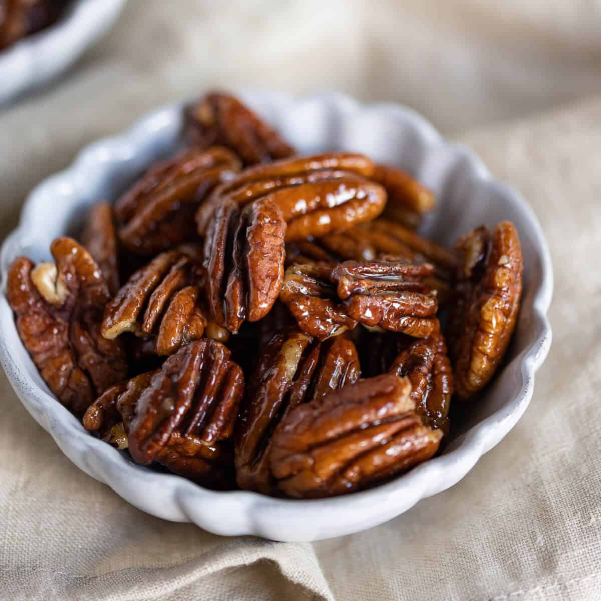 Keto Candied Pecans