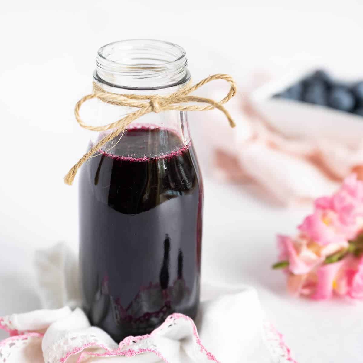 Blueberry Simple Syrup