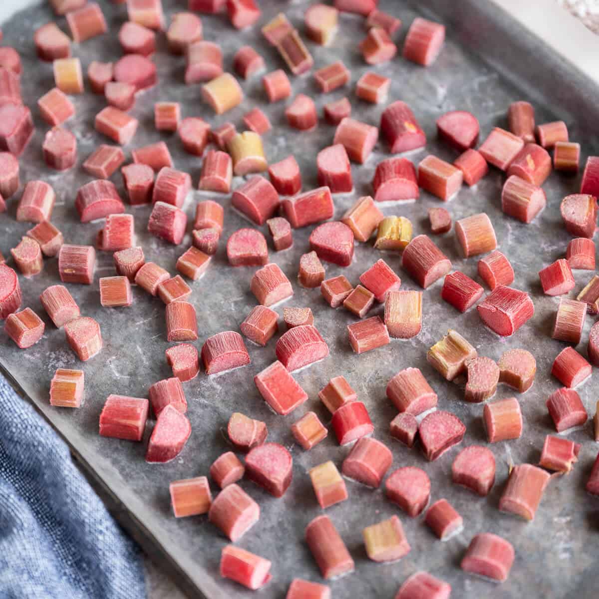 How To Freeze Rhubarb