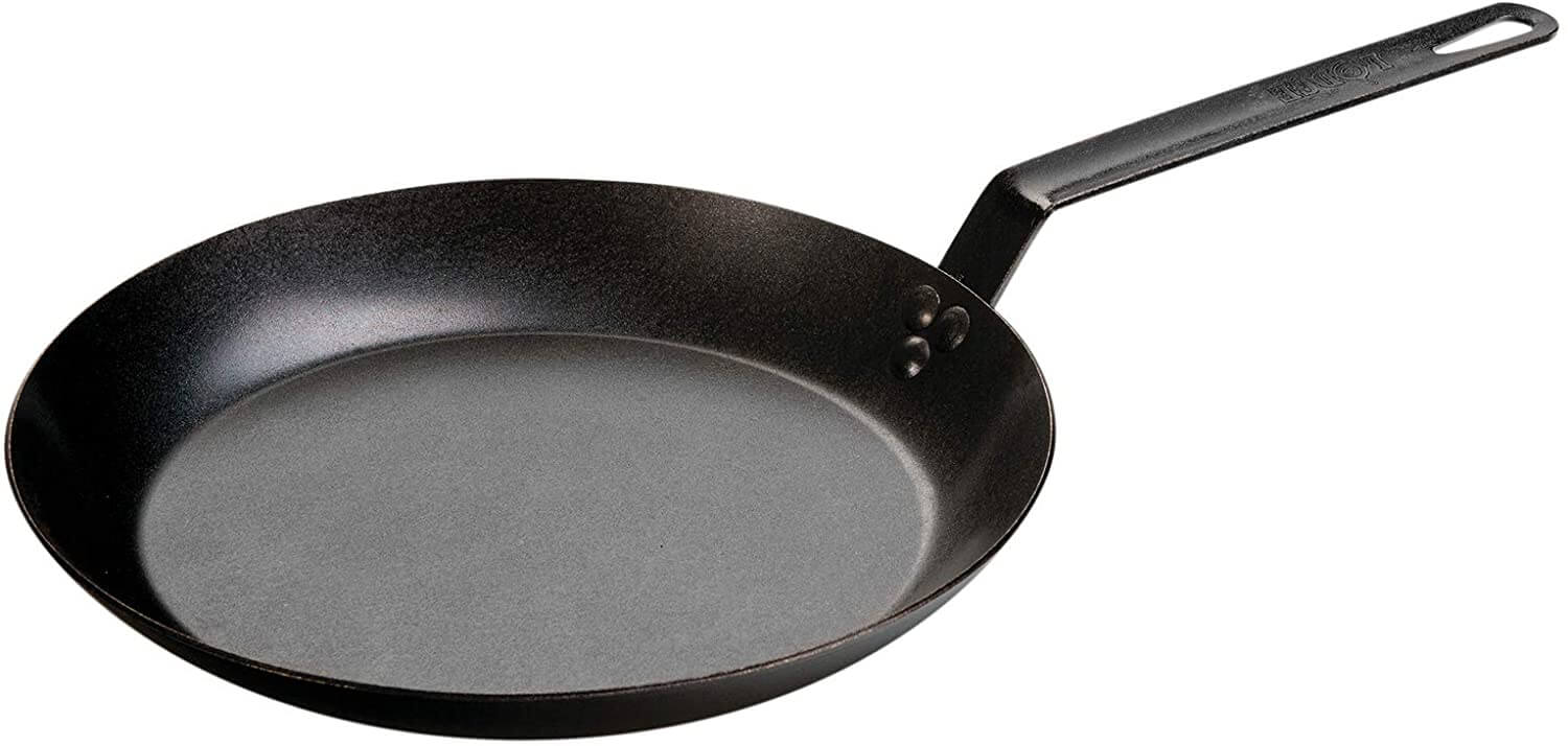 Lodge brand Carbon Steel Skillet.