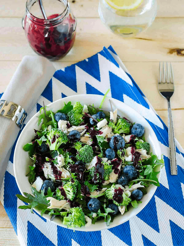 Broccoli Blueberry Salad Story