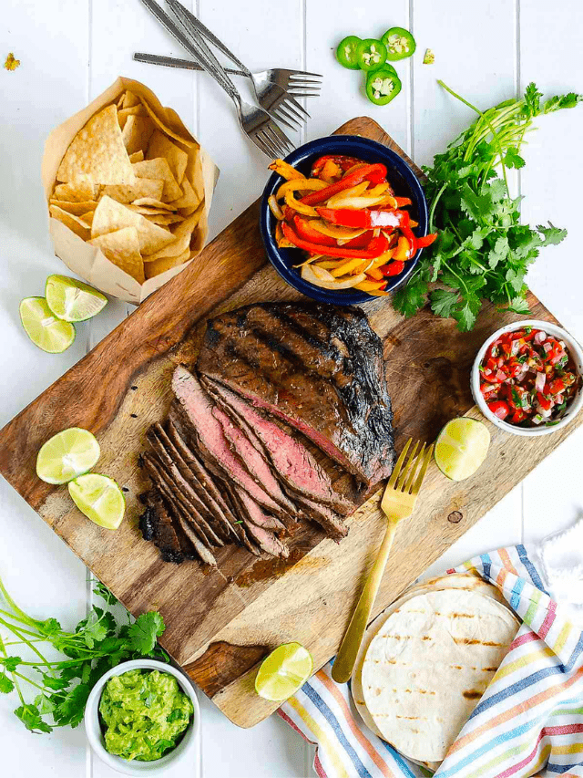 Crowd Favorite Grilled Steak Fajitas Story