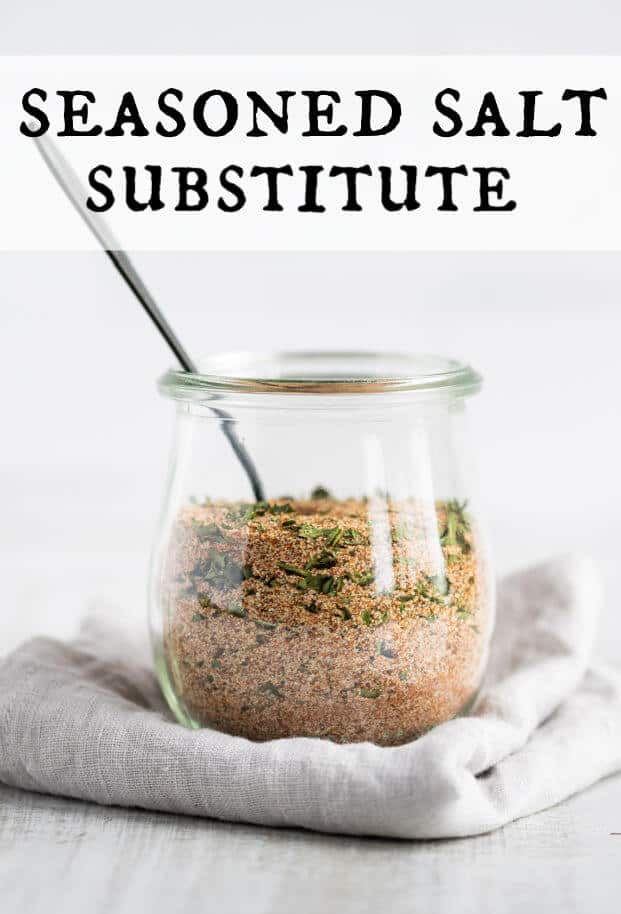 For that salty, spiced, and savory taste you find in many restaurant foods and from top chefs, you need your own blend of secret seasoning on hand. Well, mine is a secret- no more! I am giving you the coveted ingredient in many of my savory dishes. This is so good on meats, veggies, and salads, and it's the perfect substitute for Seasoned Salt in any other recipe that calls for it. via @artfrommytable
