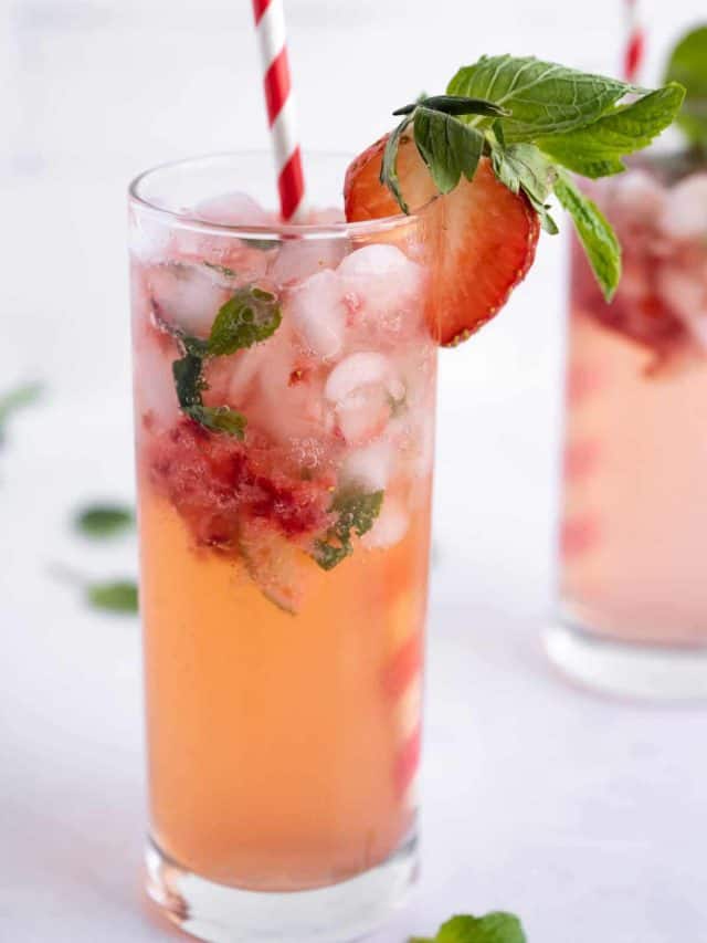 STRAWBERRY MOJITO MOCKTAIL STORY