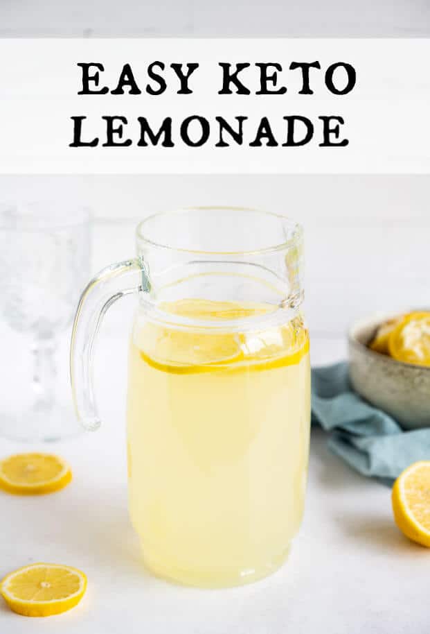 What if I told you that you could have a sweet summer drink that’s totally keto-friendly? My easy Keto Lemonade recipe is sweetened with sugar-free simple syrup and flavored with completely natural lemon juice for a simple, refreshing beverage that you don’t need to feel guilty about enjoying! via @artfrommytable