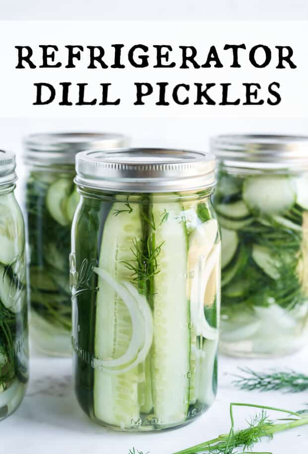 Overnight Refrigerator pickles via @artfrommytable